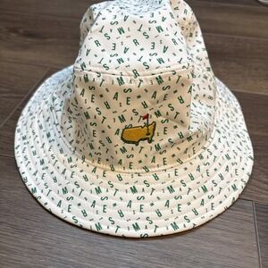 Rare Masters Augusta National Golf Bucket Hat American Needle AOP One Size